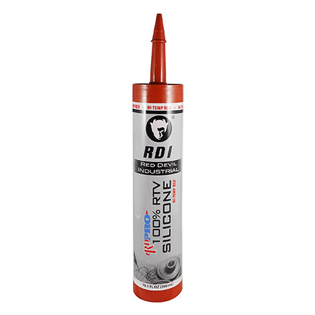 High Temperature RTV Silicone Sealant/Adhesive - Red - 3 oz